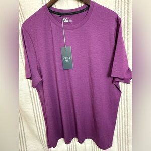 VRST Men's Casual Purple Tee
